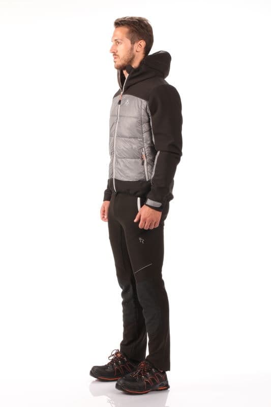 alt="Рабочая утепленная куртка HYBRID JACKET GREY/BLACK"