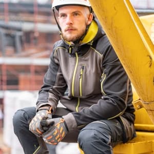Куртка мужская DYNAMIK SOFTSHELL JACKET GREY
