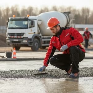 Костюм ProfLineSpecialist-2 (тк.Смесовая,240), красный/черный
